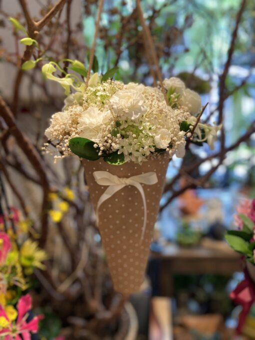 FLOWERBAG WHITE & NUDE