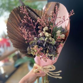 Bouquet com flores Desidratadas
