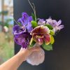 MURANO ROSA COM MIX DE ORQUIDEAS
