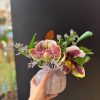 MURANO ROSA COM ORQUIDEAS